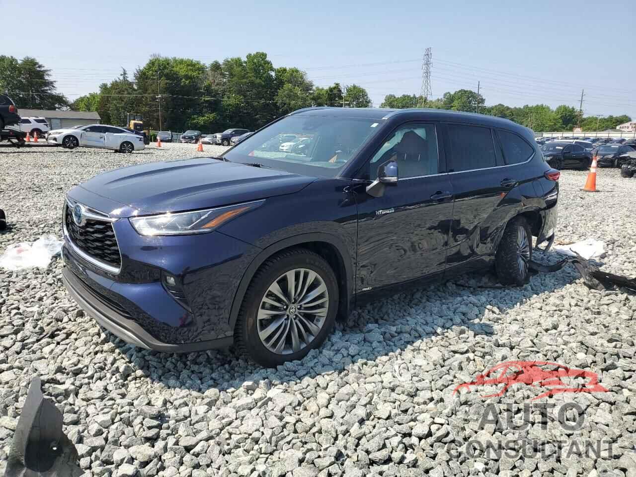 TOYOTA HIGHLANDER 2021 - 5TDEBRCH3MS027931