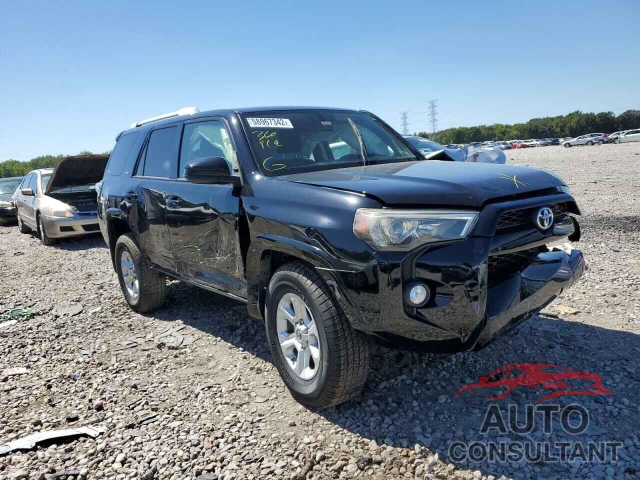 TOYOTA 4RUNNER 2016 - JTEZU5JR7G5121560