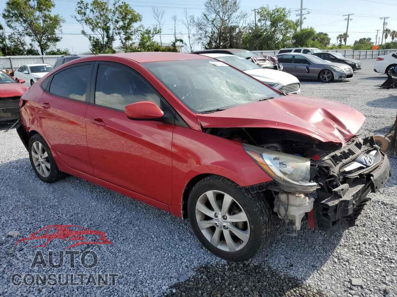 HYUNDAI ACCENT 2012 - KMHCU4AE0CU100062