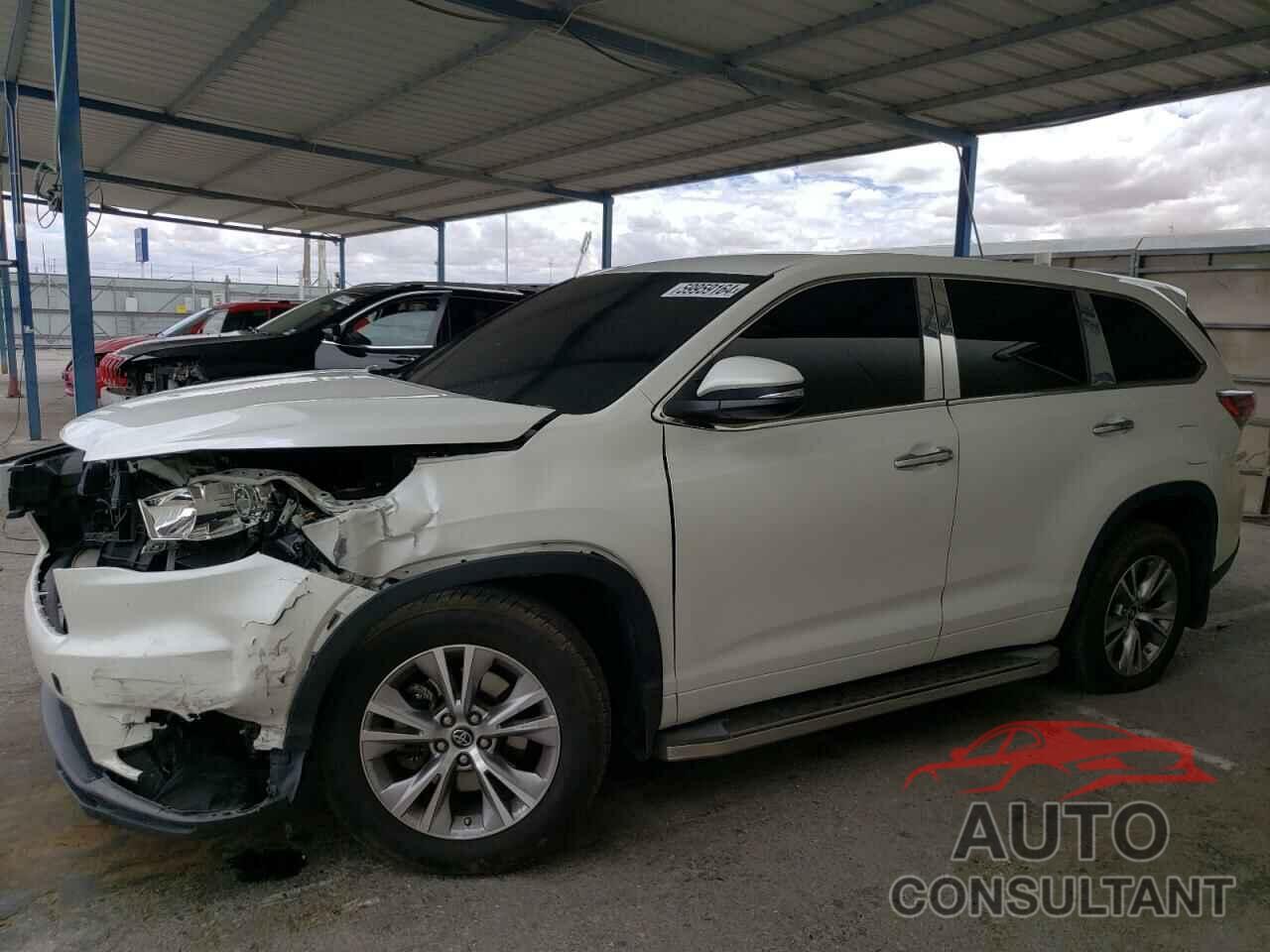 TOYOTA HIGHLANDER 2016 - 5TDZKRFH6GS180014