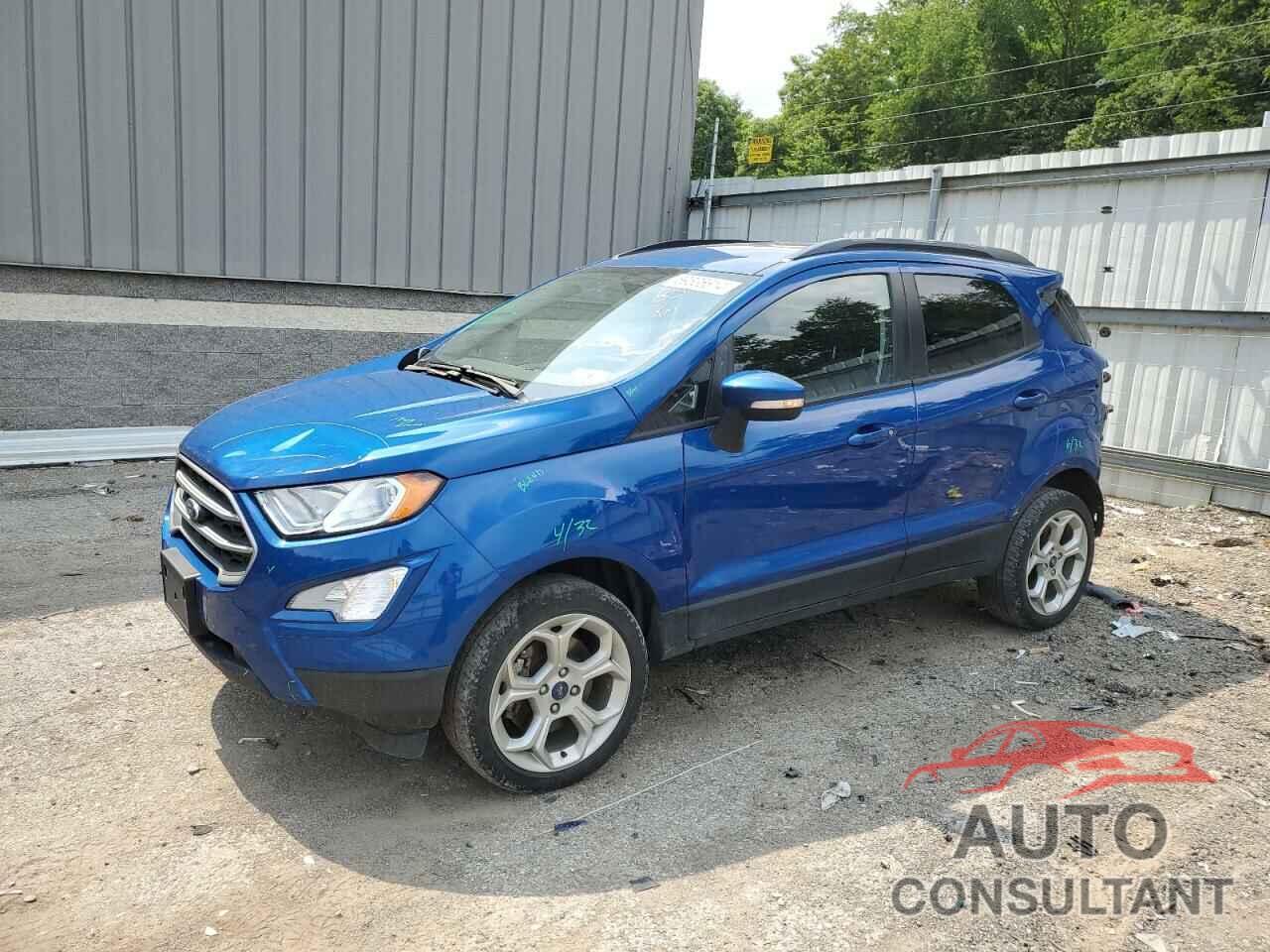 FORD ECOSPORT 2022 - MAJ6S3GL1NC461287