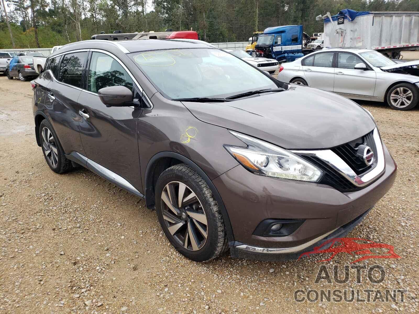 NISSAN MURANO 2018 - 5N1AZ2MG2JN152102