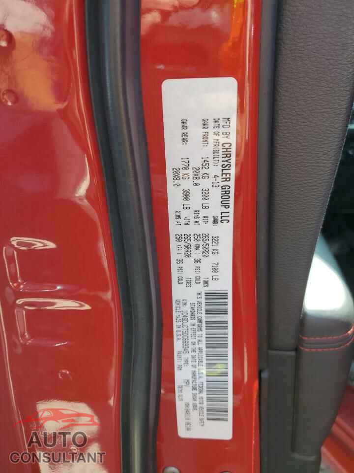 DODGE DURANGO 2013 - 1C4SDJCT5DC669345