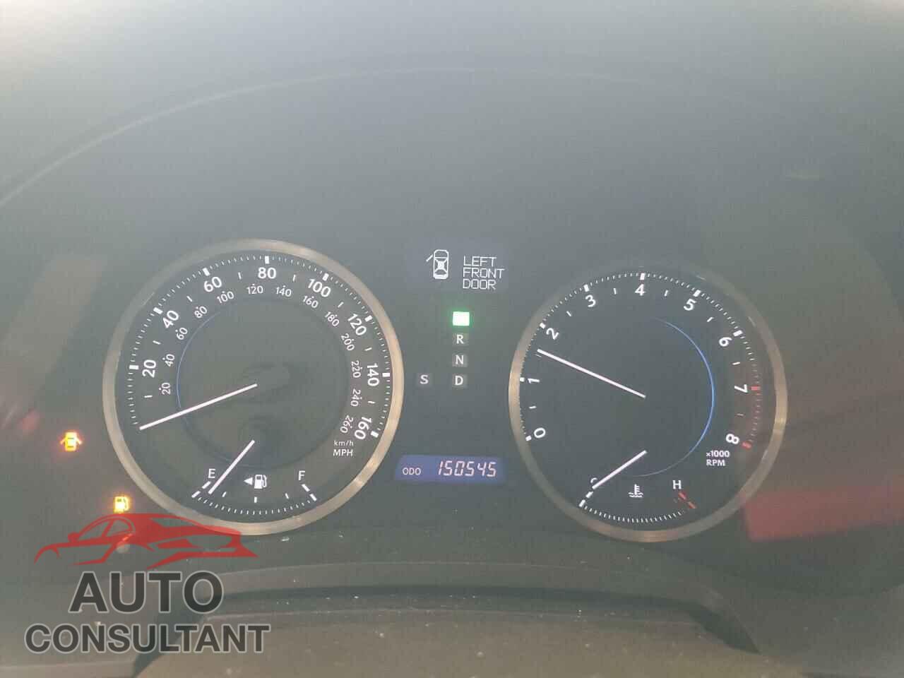 LEXUS IS 2012 - JTHCF5C27C5057999