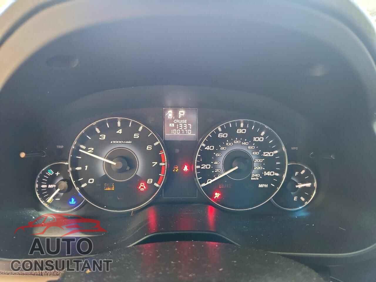 SUBARU OUTBACK 2011 - 4S4BRBCC7B3365997