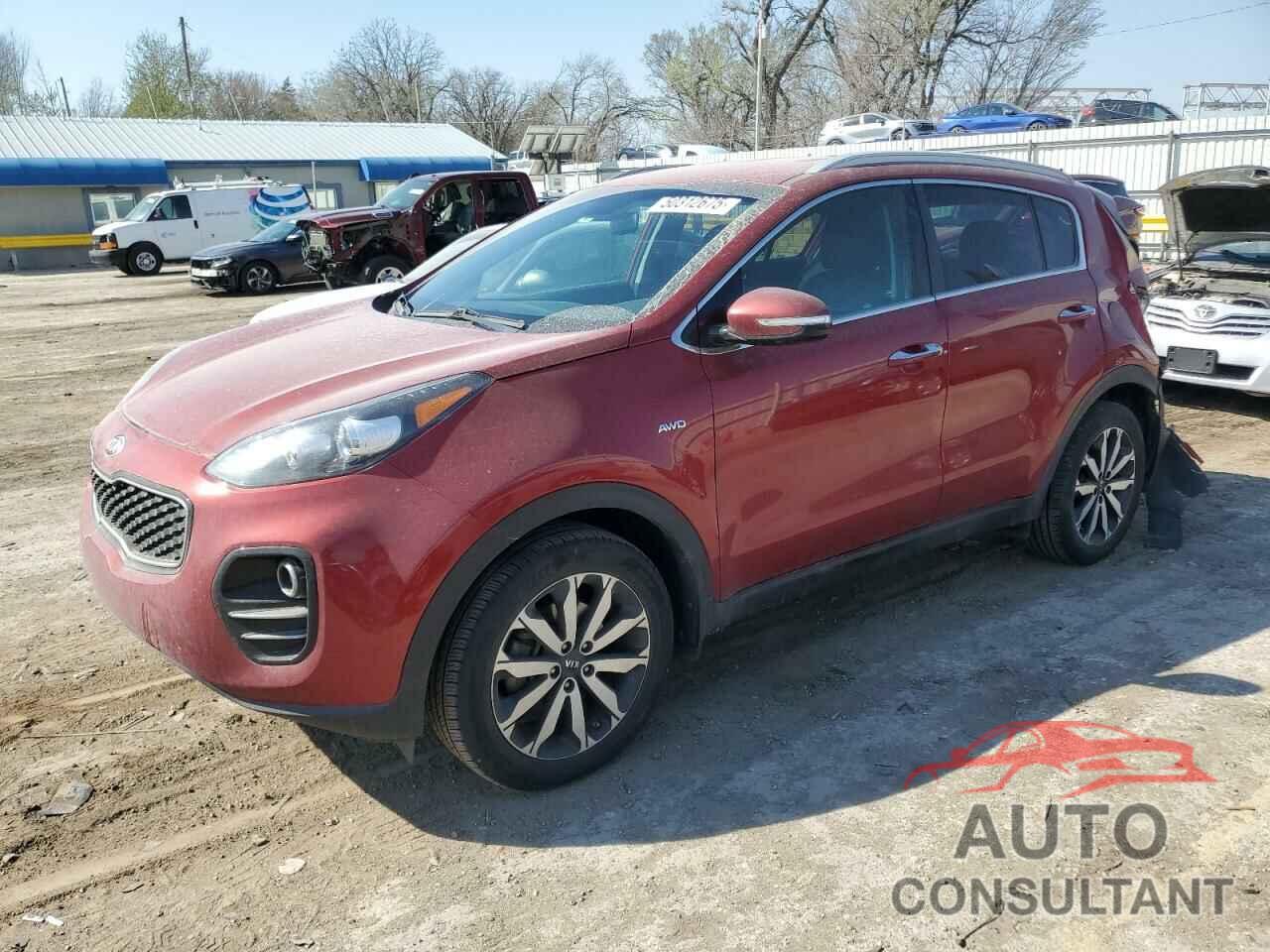 KIA SPORTAGE 2018 - KNDPNCAC0J7460553