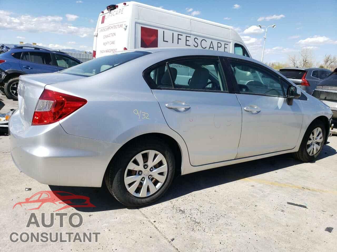 HONDA CIVIC 2012 - 2HGFB2F56CH612711