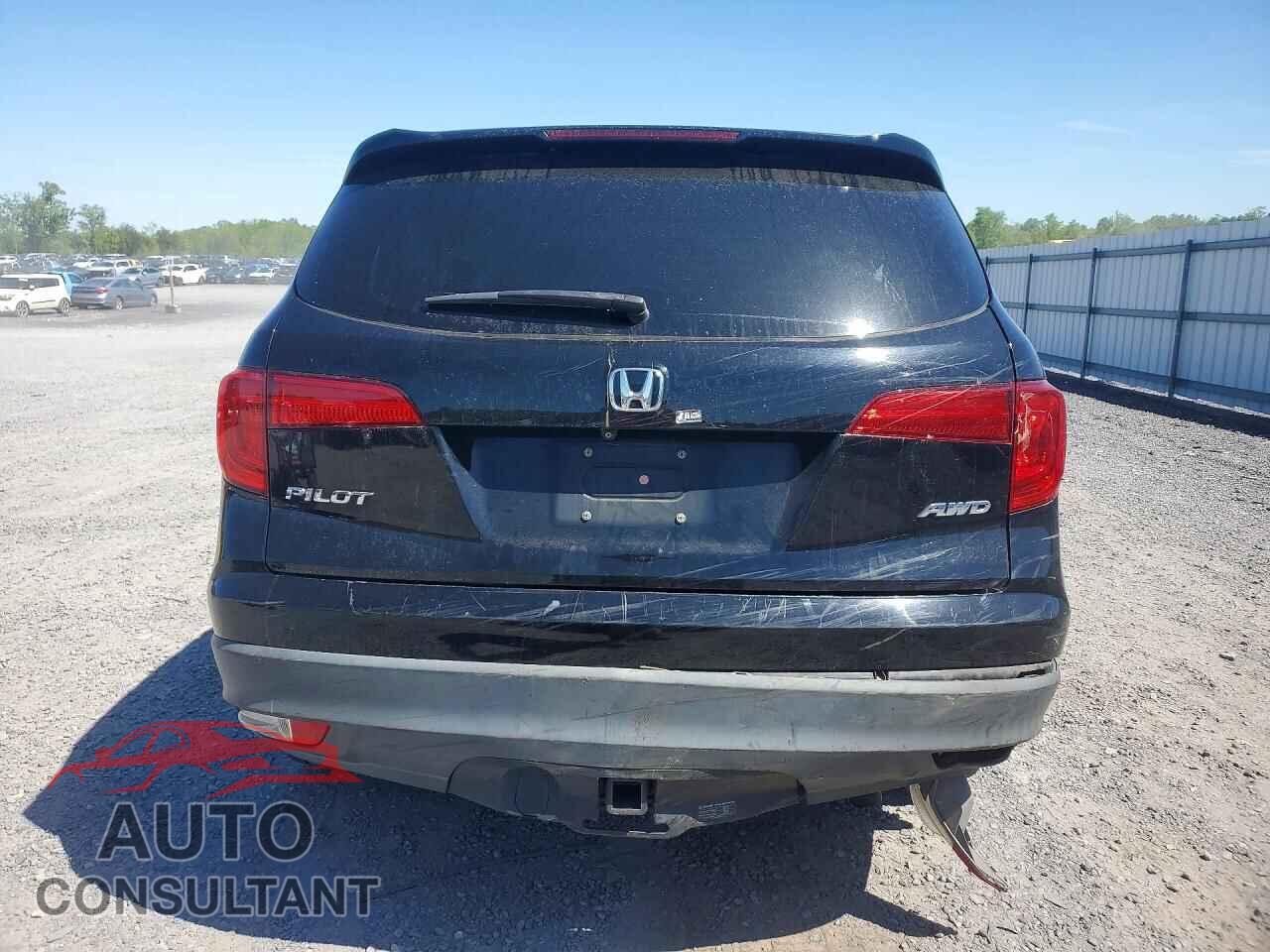 HONDA PILOT 2017 - 5FNYF6H75HB080141