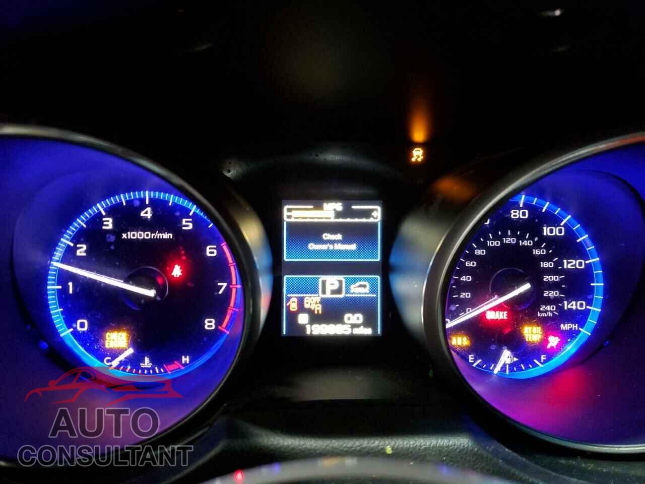 SUBARU OUTBACK 2017 - 4S4BSAKC8H3380209