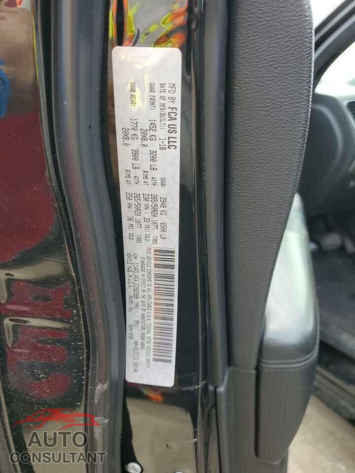 DODGE DURANGO 2018 - 1C4RDJAG4JC292099