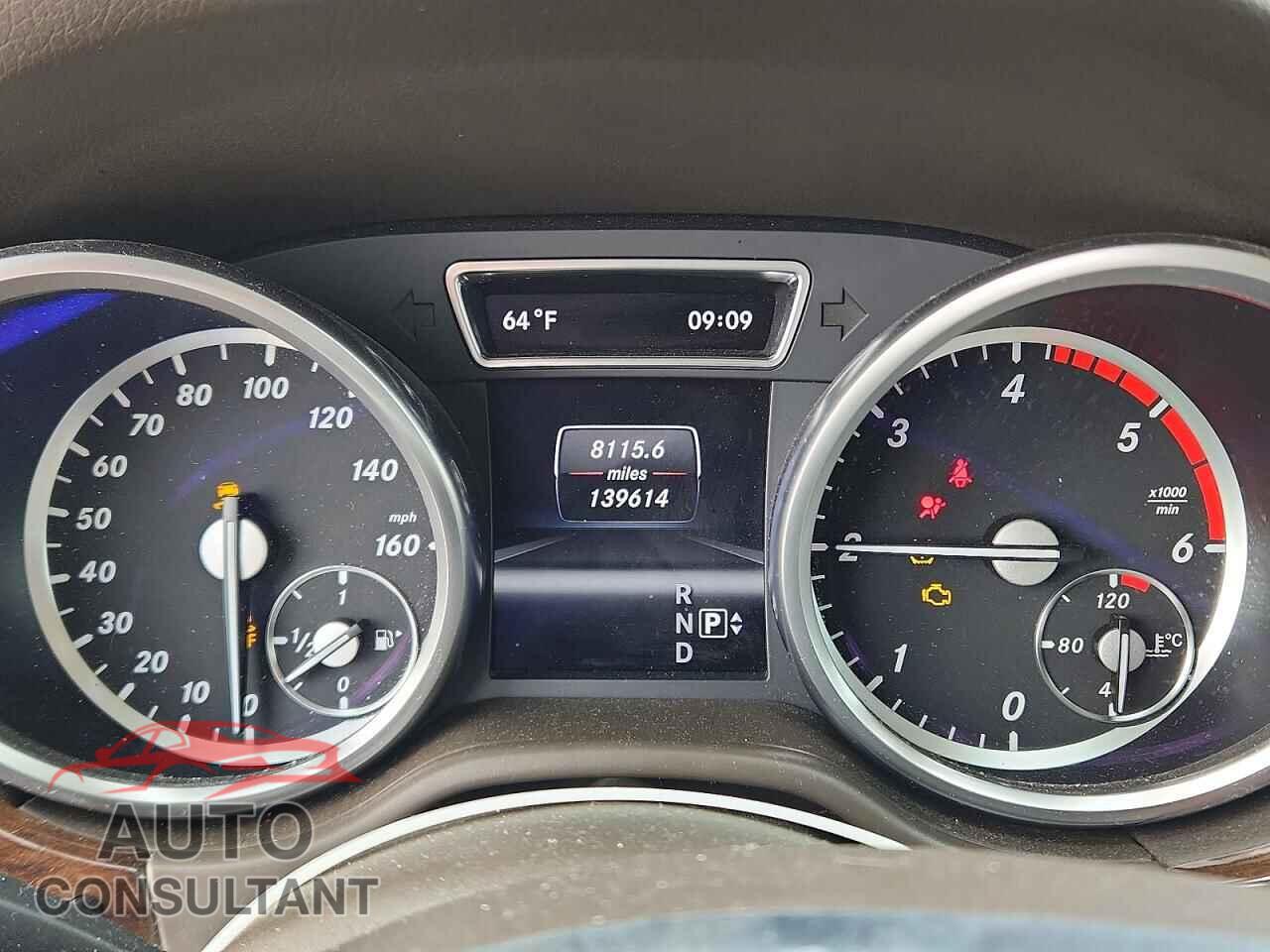 MERCEDES-BENZ M-CLASS 2013 - 4JGDA2EB9DA211617
