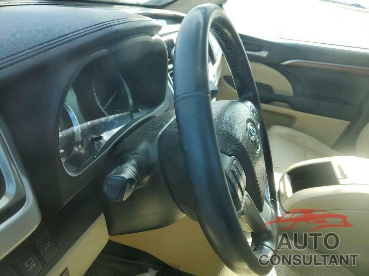 TOYOTA HIGHLANDER 2017 - 5TDDZRFH3HS386463