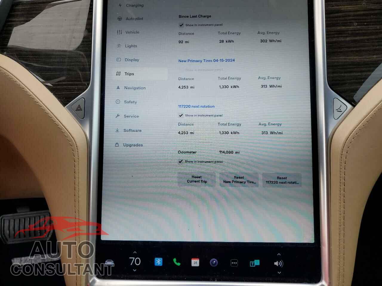 TESLA MODEL S 2015 - 5YJSA1S13FF100265