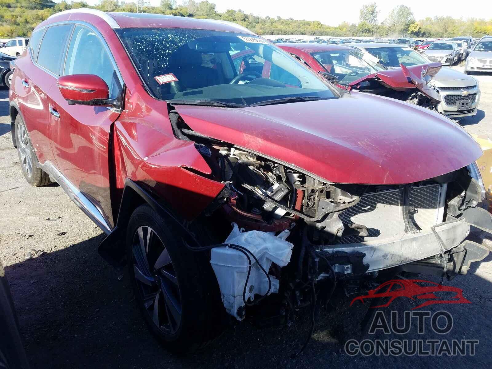 NISSAN MURANO 2017 - 5N1AZ2MH7HN114853