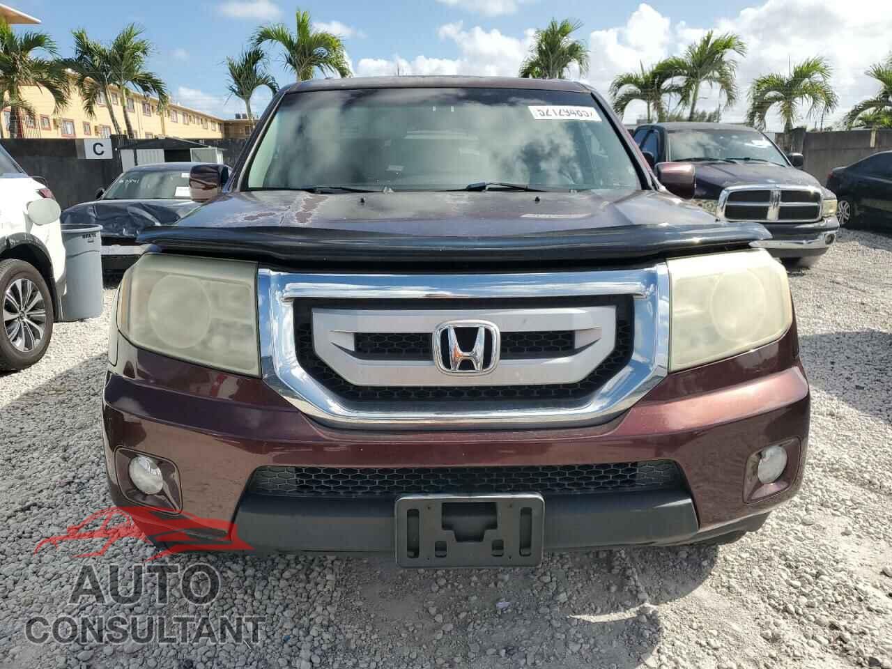 HONDA PILOT 2011 - 5FNYF4H51BB043873