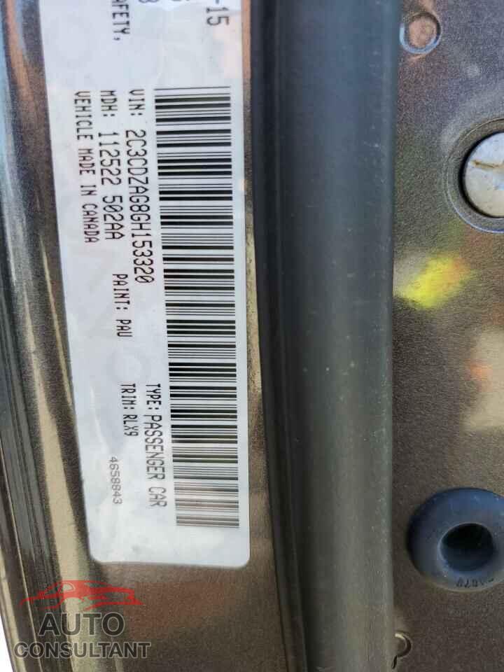 DODGE CHALLENGER 2016 - 2C3CDZAG8GH153320