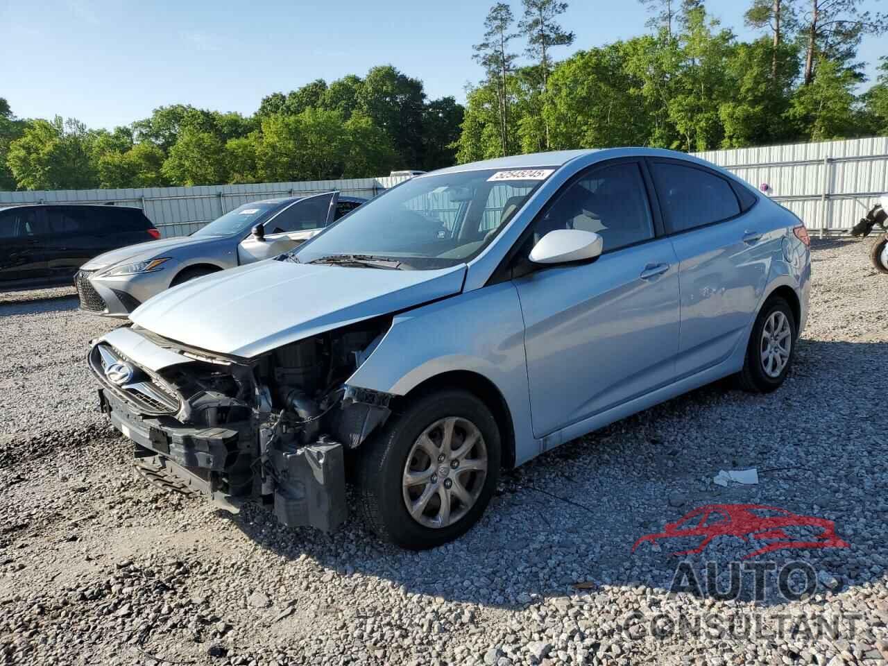 HYUNDAI ACCENT 2013 - KMHCT4AEXDU420185