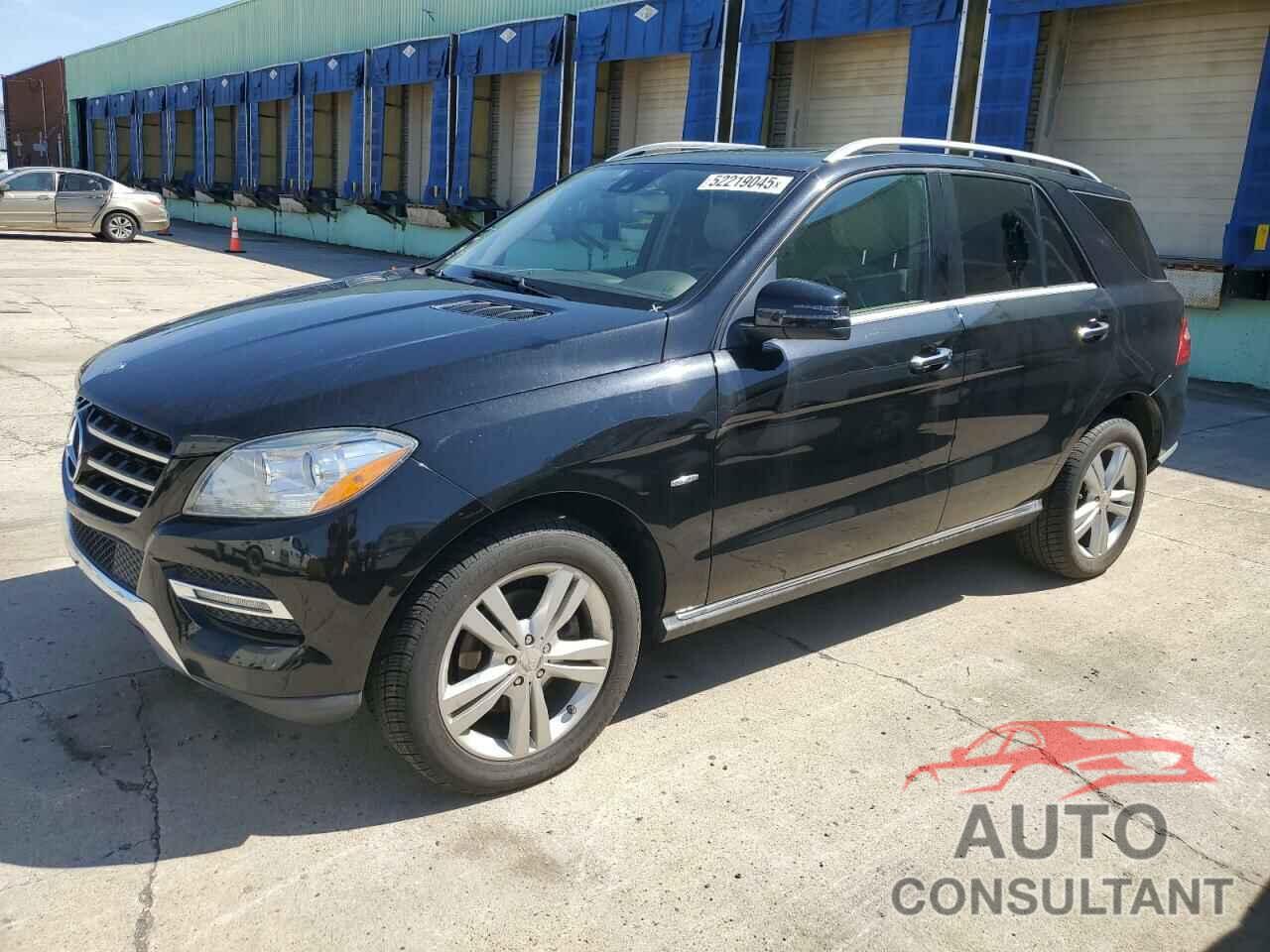 MERCEDES-BENZ M-CLASS 2012 - 4JGDA2EB0CA093116