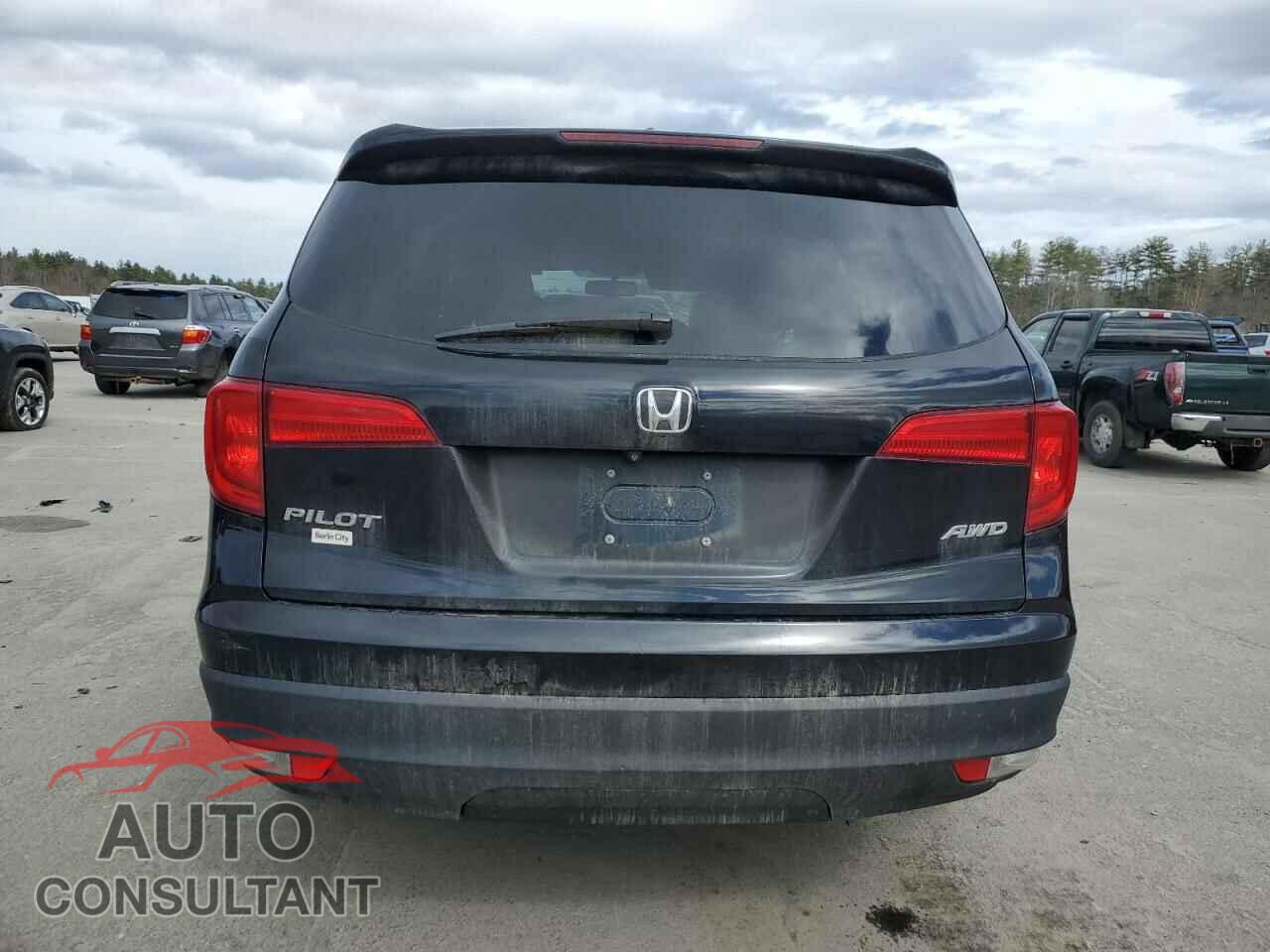 HONDA PILOT 2017 - 5FNYF6H55HB095754