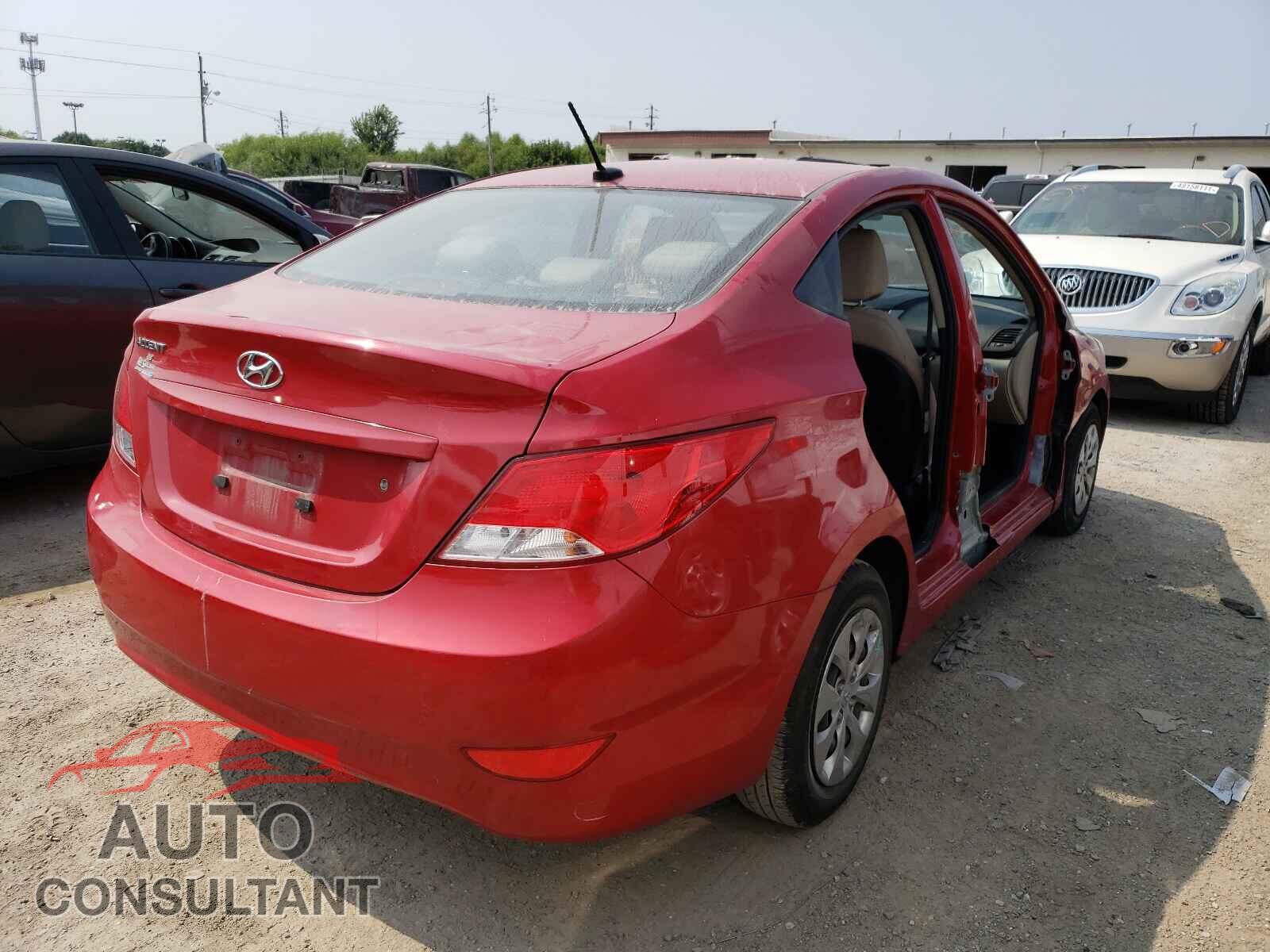 HYUNDAI ACCENT 2016 - KMHCT4AE1GU083832