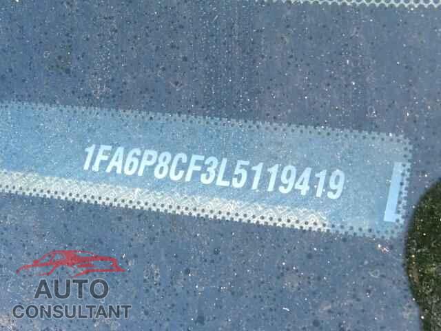 FORD MUSTANG 2020 - 1FA6P8CF3L5119419