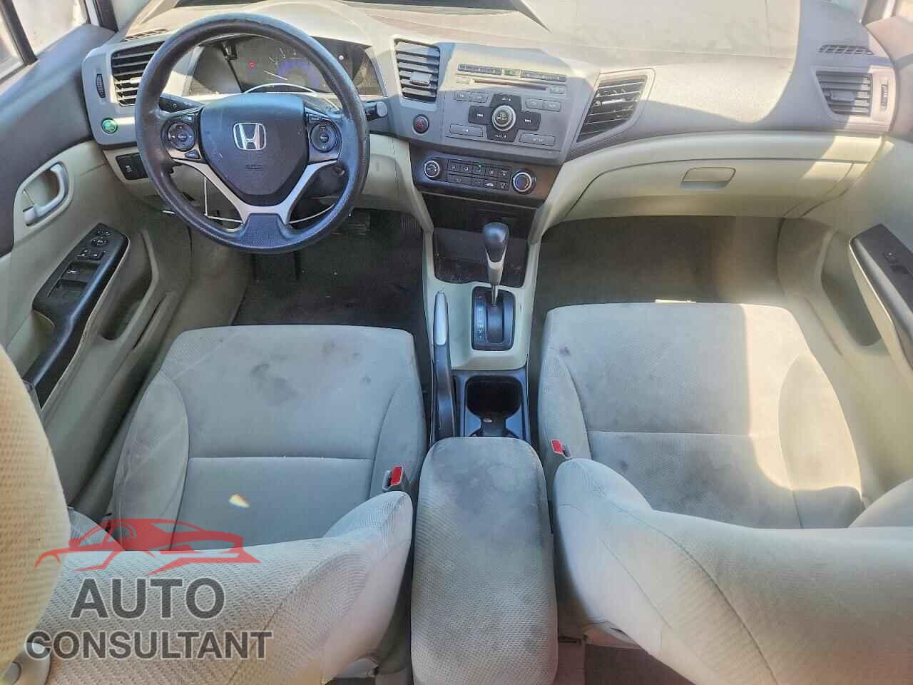 HONDA CIVIC 2012 - 19XFB2F50CE080205