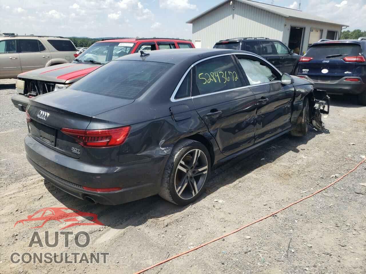 AUDI A4 2017 - WAUENAF47HN011693