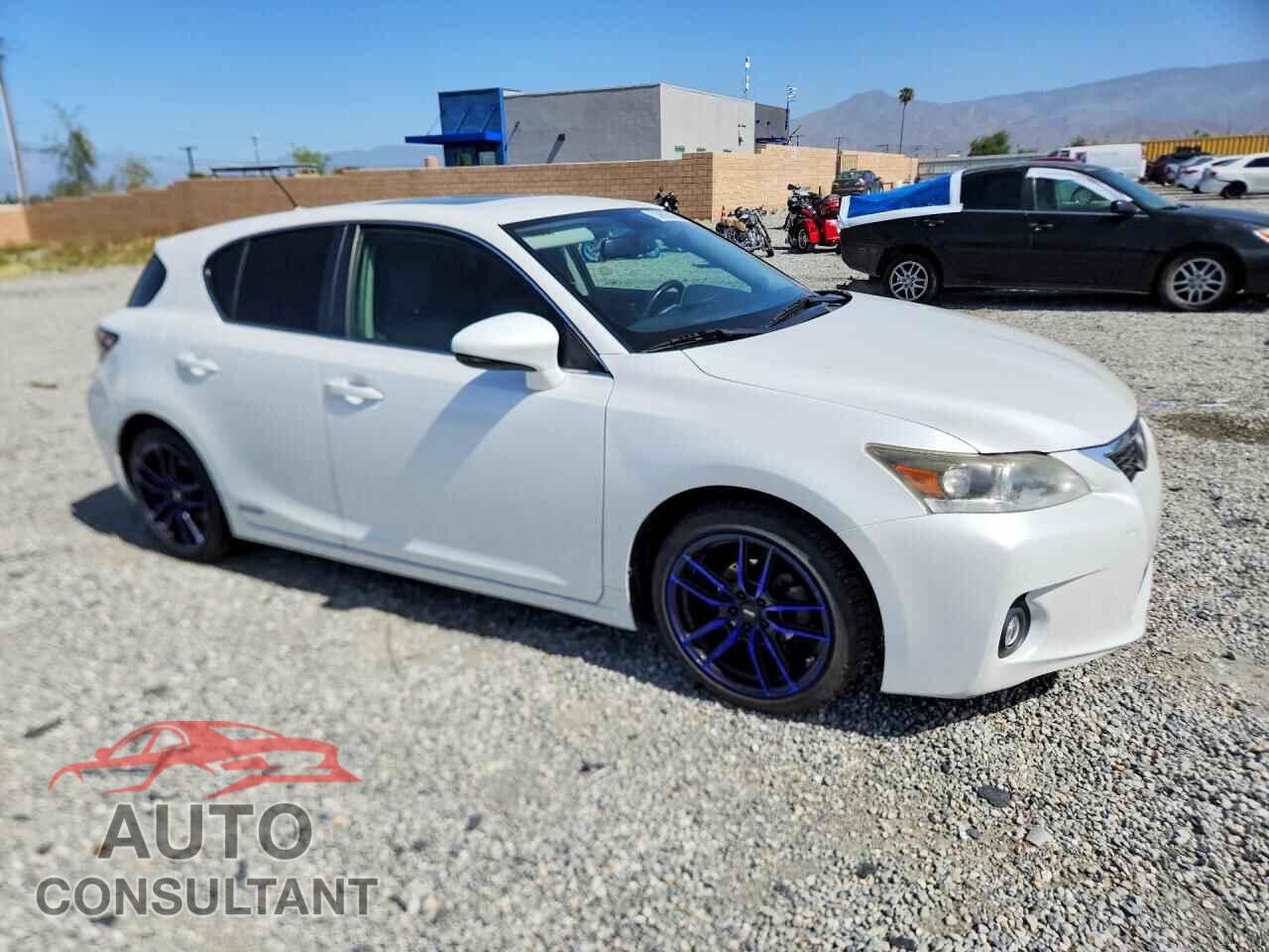 LEXUS CT 200 2012 - JTHKD5BHXC2100627