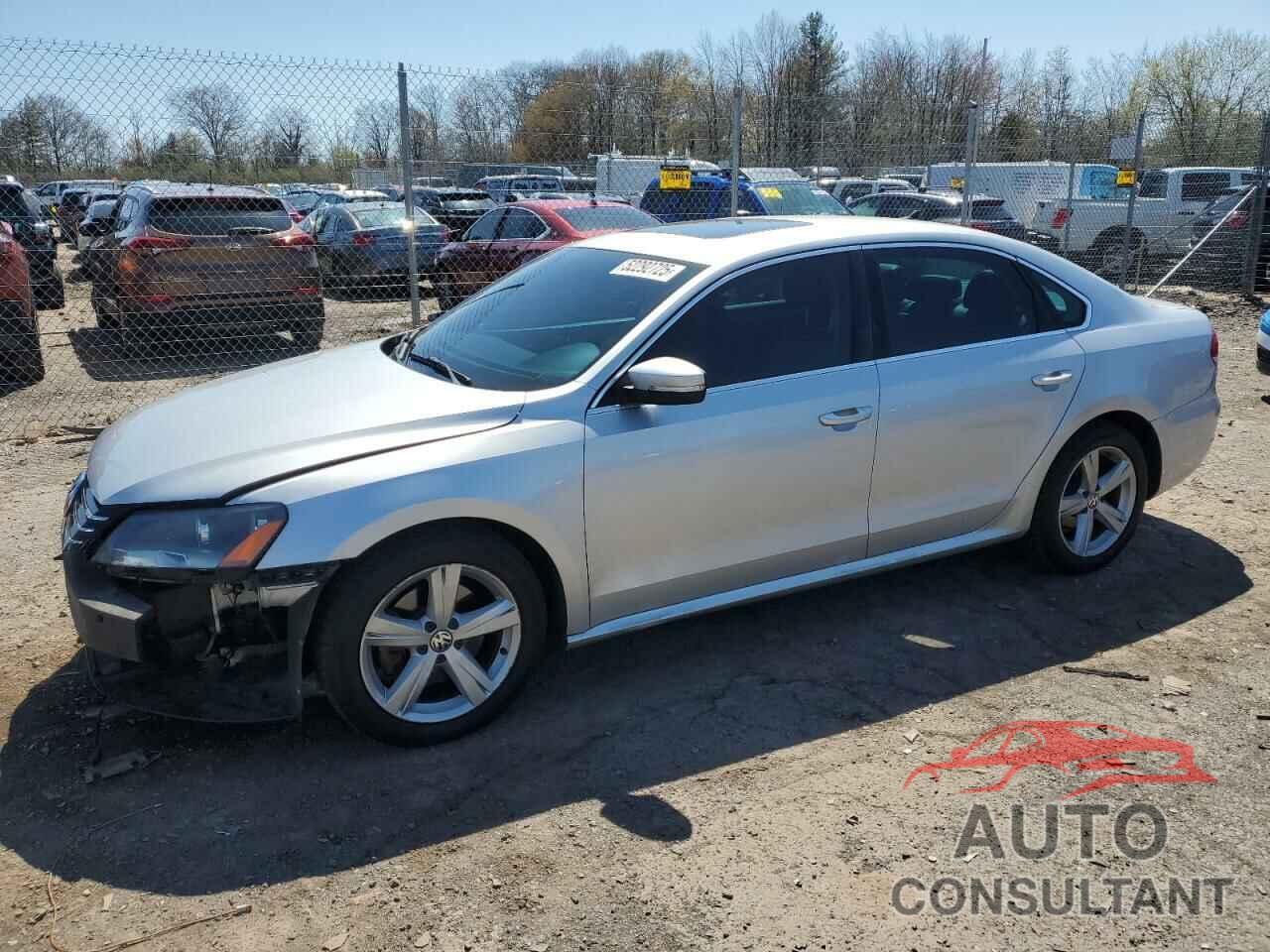 VOLKSWAGEN PASSAT 2012 - 1VWBP7A30CC078977
