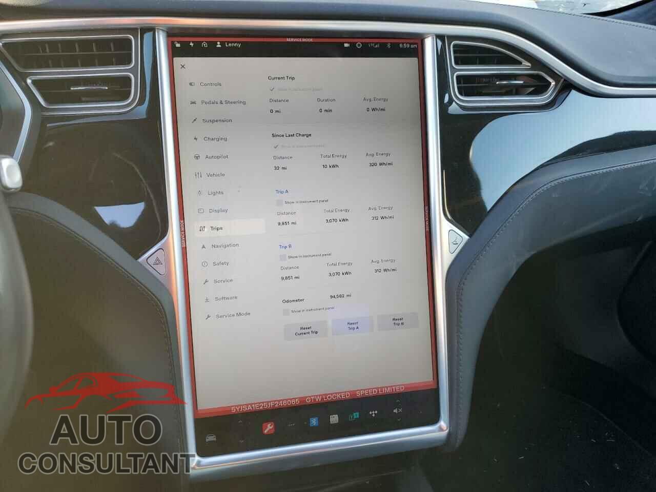 TESLA MODEL S 2018 - 5YJSA1E25JF246065