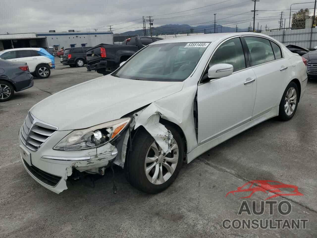 HYUNDAI GENESIS 2012 - KMHGC4DD2CU152381
