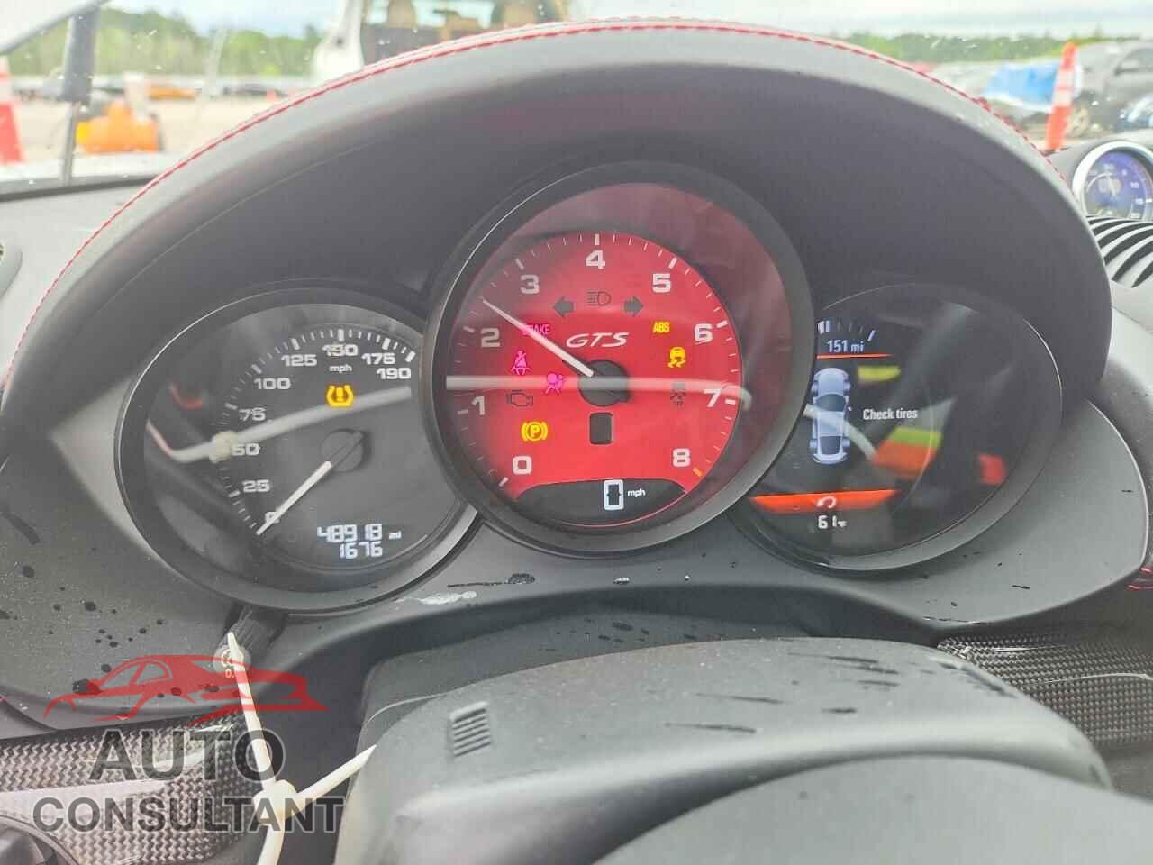 PORSCHE CAYMAN 2018 - WP0AB2A8XJS278568