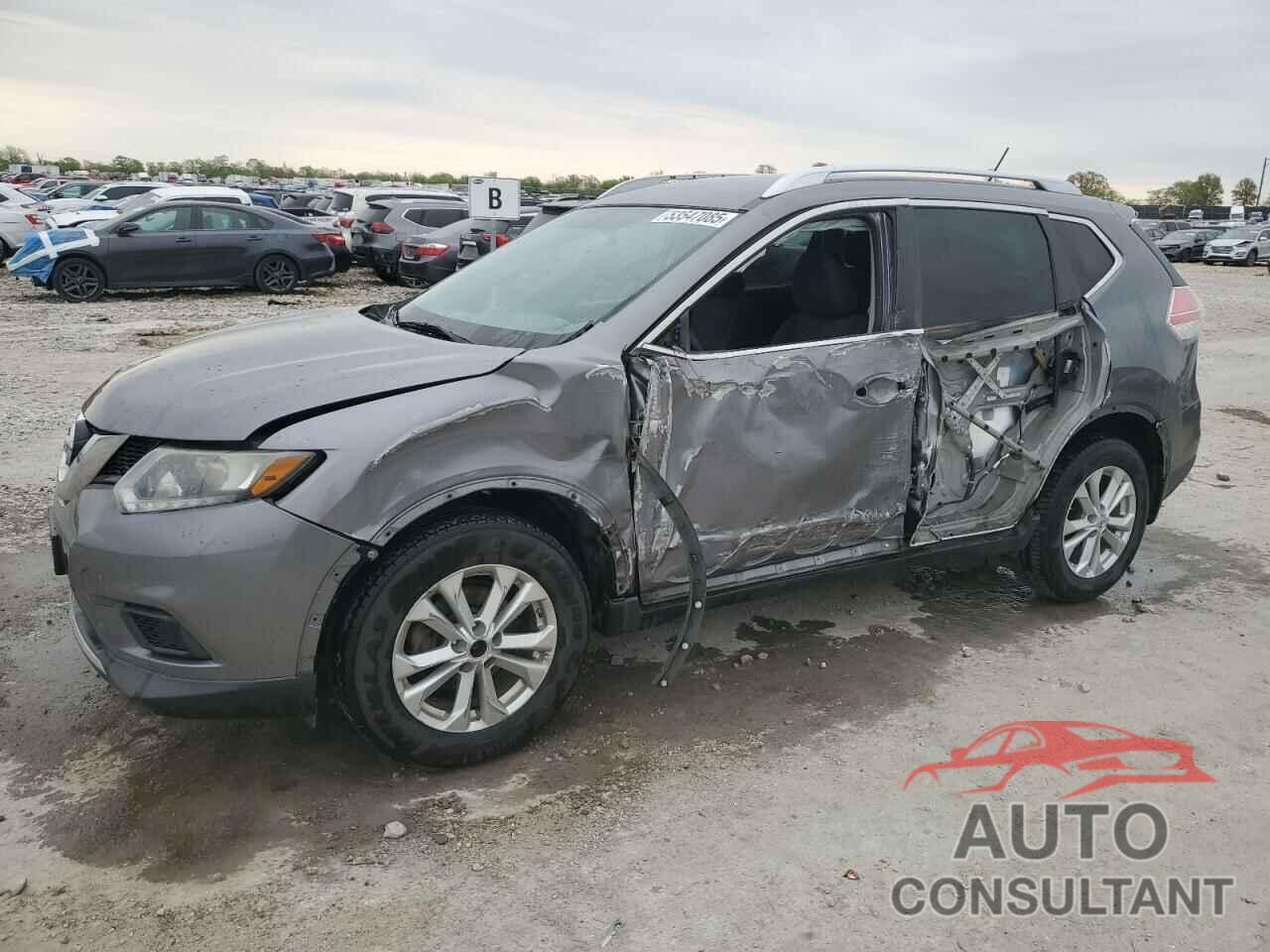 NISSAN ROGUE 2016 - KNMAT2MT4GP595609