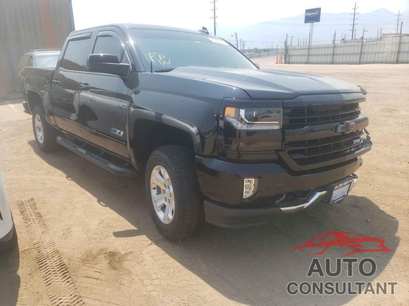 CHEVROLET SILVERADO 2018 - 3GCUKREC9JG401739