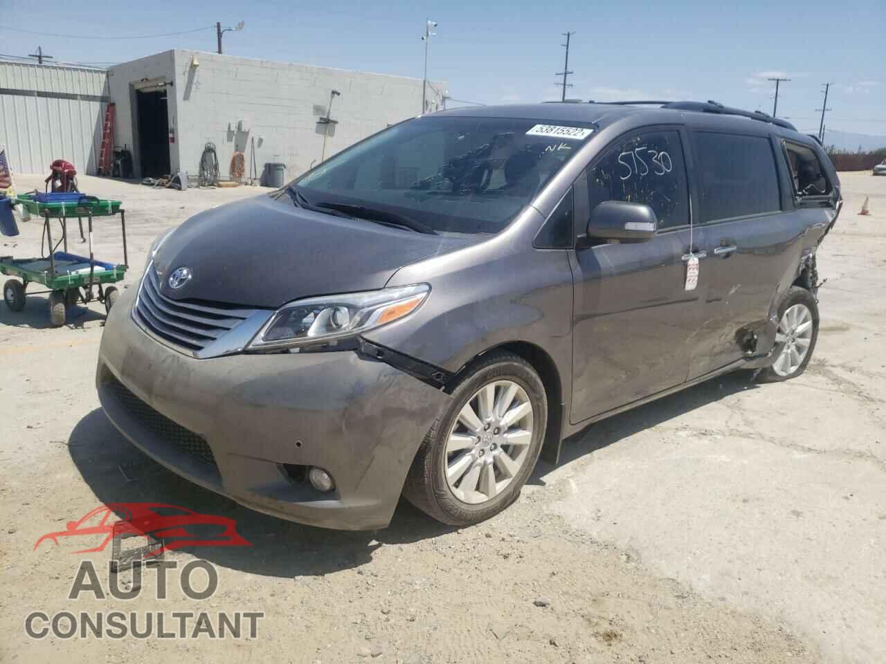 TOYOTA SIENNA 2017 - 5TDYZ3DC2HS825772