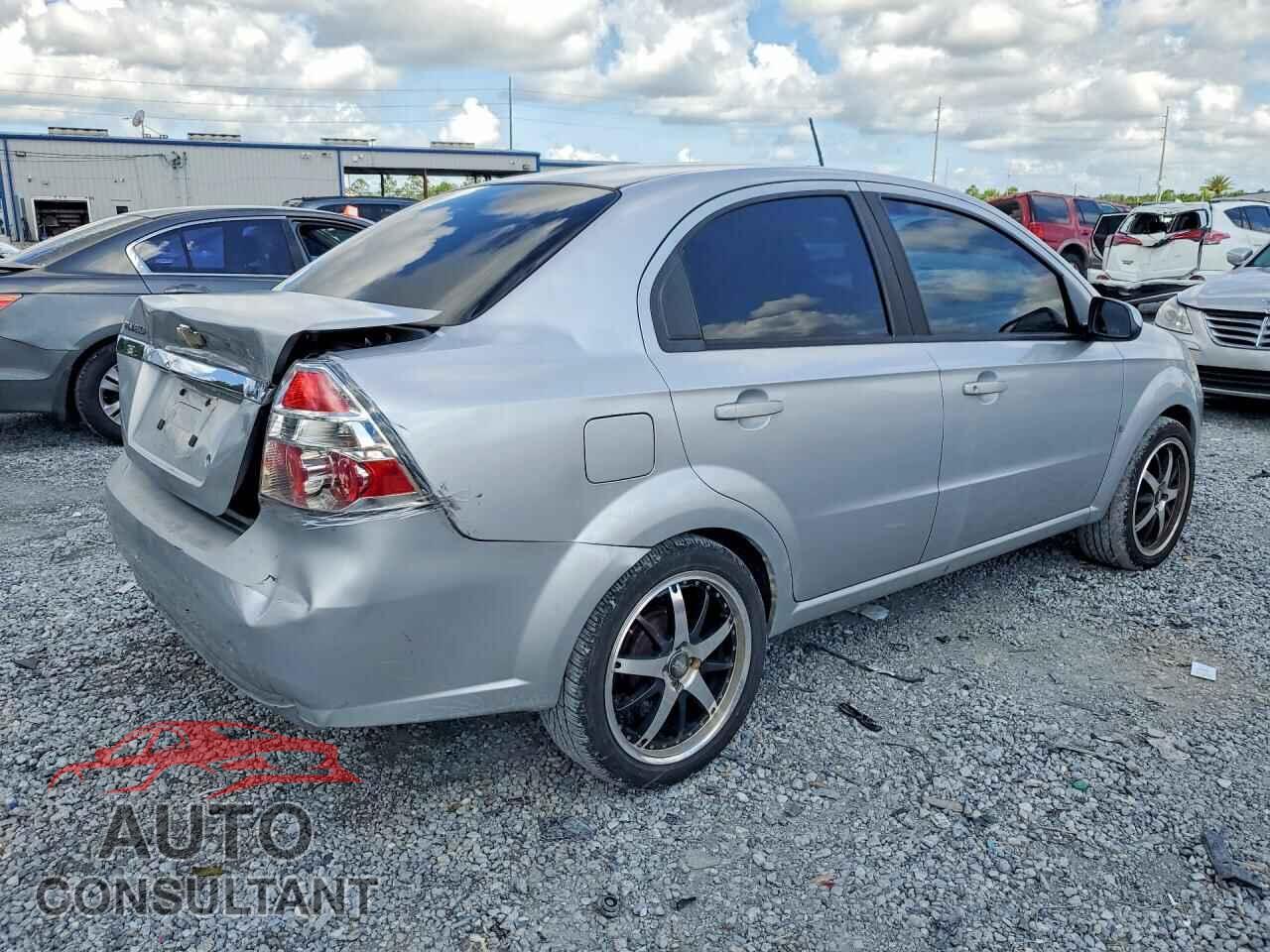 CHEVROLET AVEO 2009 - KL1TD56E89B361535