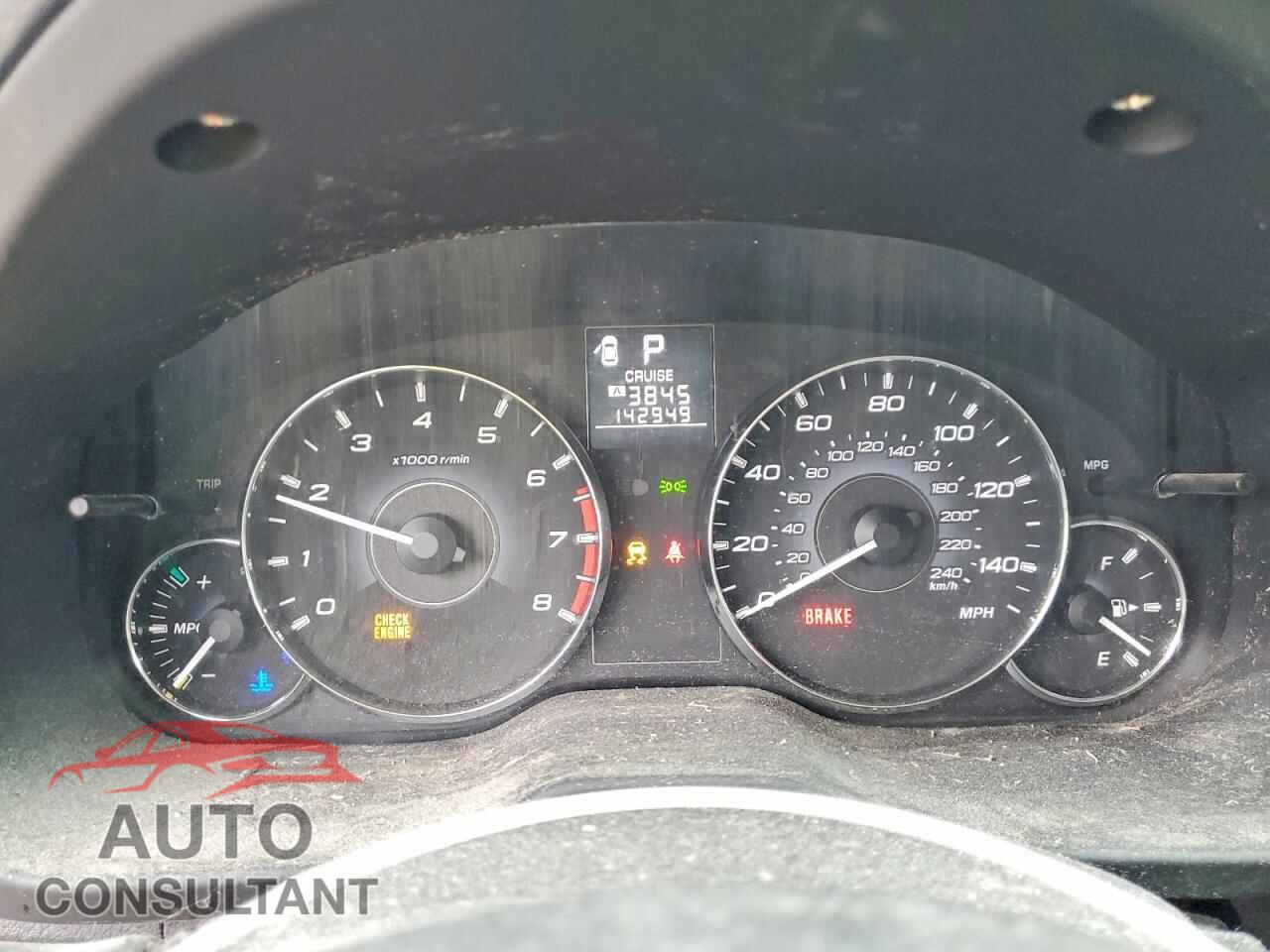 SUBARU OUTBACK 2012 - 4S4BRBGC0C3297859
