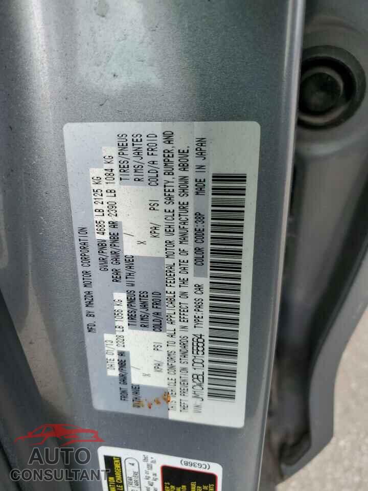 MAZDA 5 2013 - JM1CW2BL1D0155564