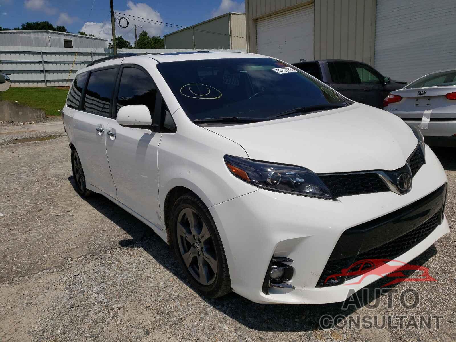 TOYOTA SIENNA 2020 - 5TDXZ3DC4LS023227