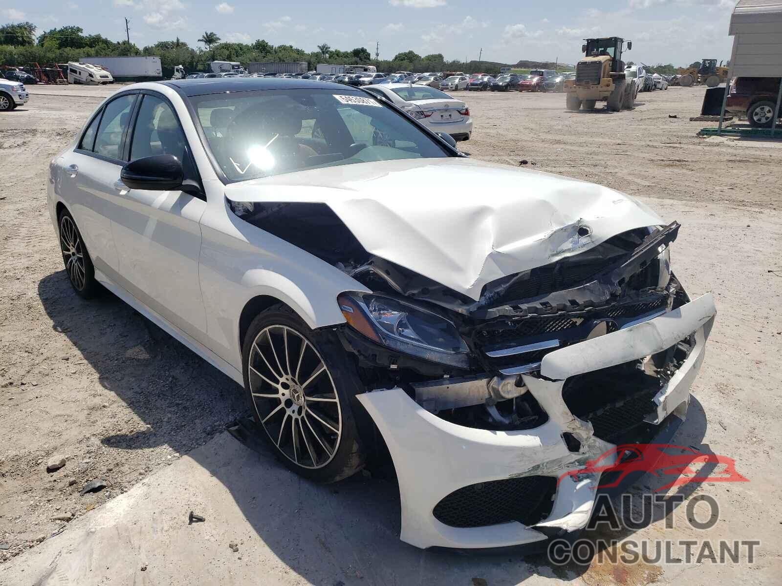 MERCEDES-BENZ C-CLASS 2018 - WDDWF4JB7JR388833