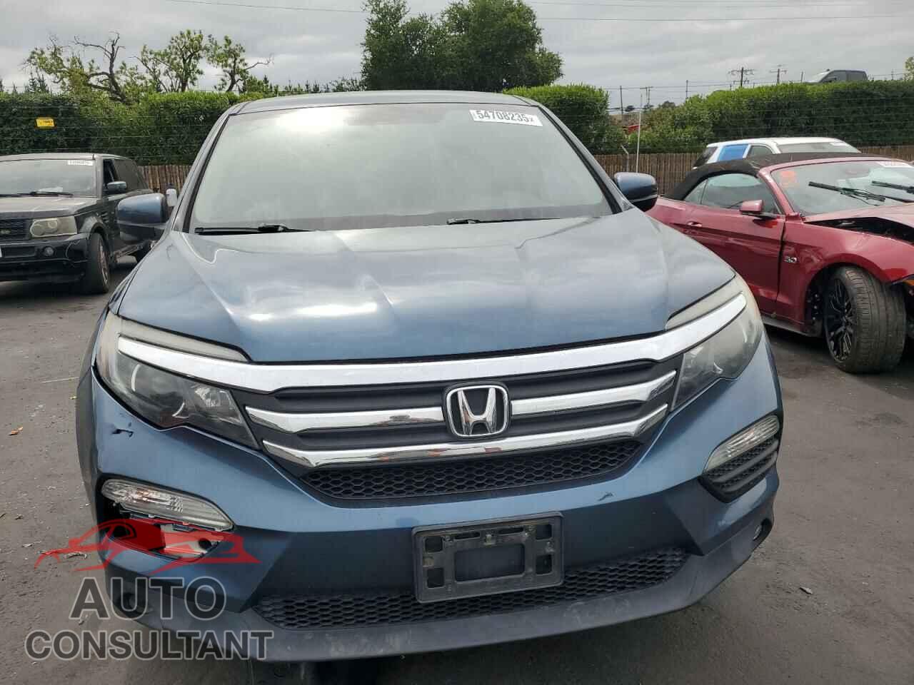 HONDA PILOT 2017 - 5FNYF6H39HB015340