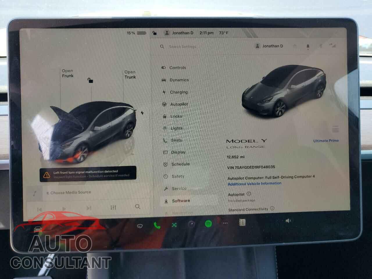 TESLA MODEL Y 2024 - 7SAYGDED1RF046035