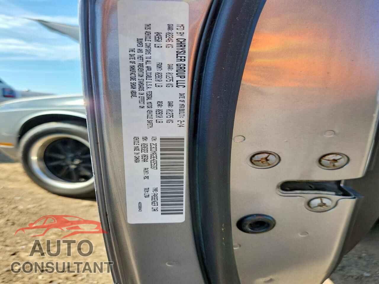 DODGE CHALLENGER 2014 - 2C3CDYAG3EH225337