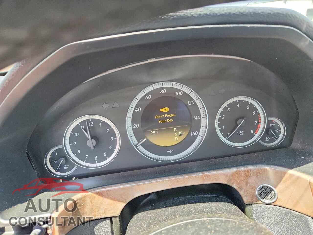 MERCEDES-BENZ E-CLASS 2012 - WDDHF8JBXCA621086