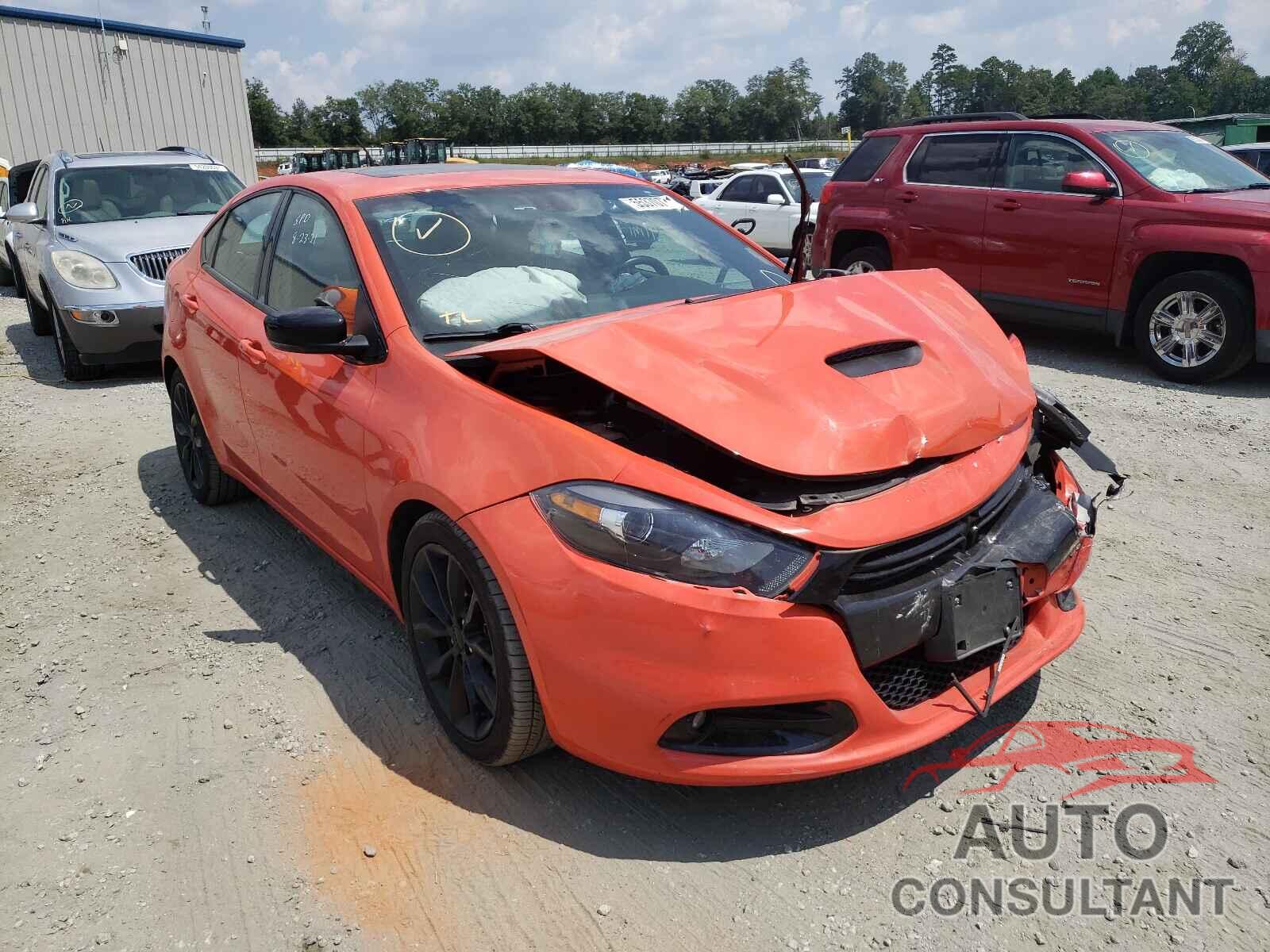 DODGE DART 2016 - 1C3CDFGB3GD791174