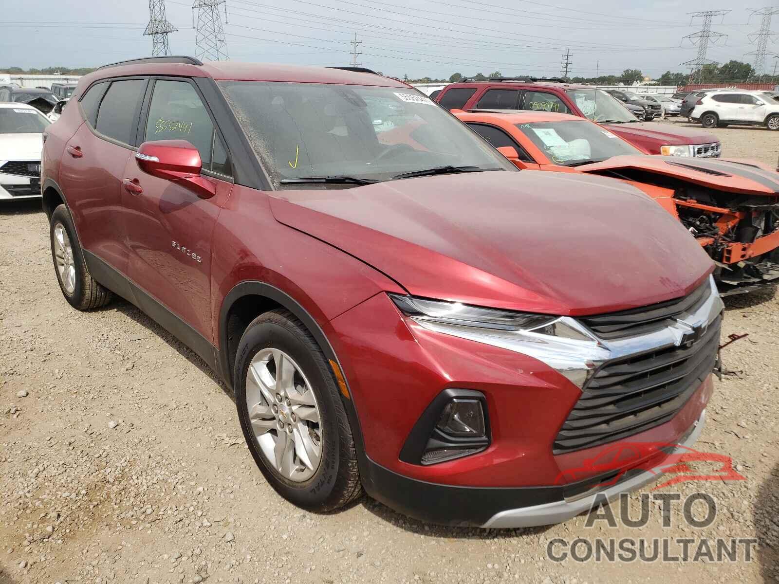 CHEVROLET BLAZER 2021 - 3GNKBHR49MS567692