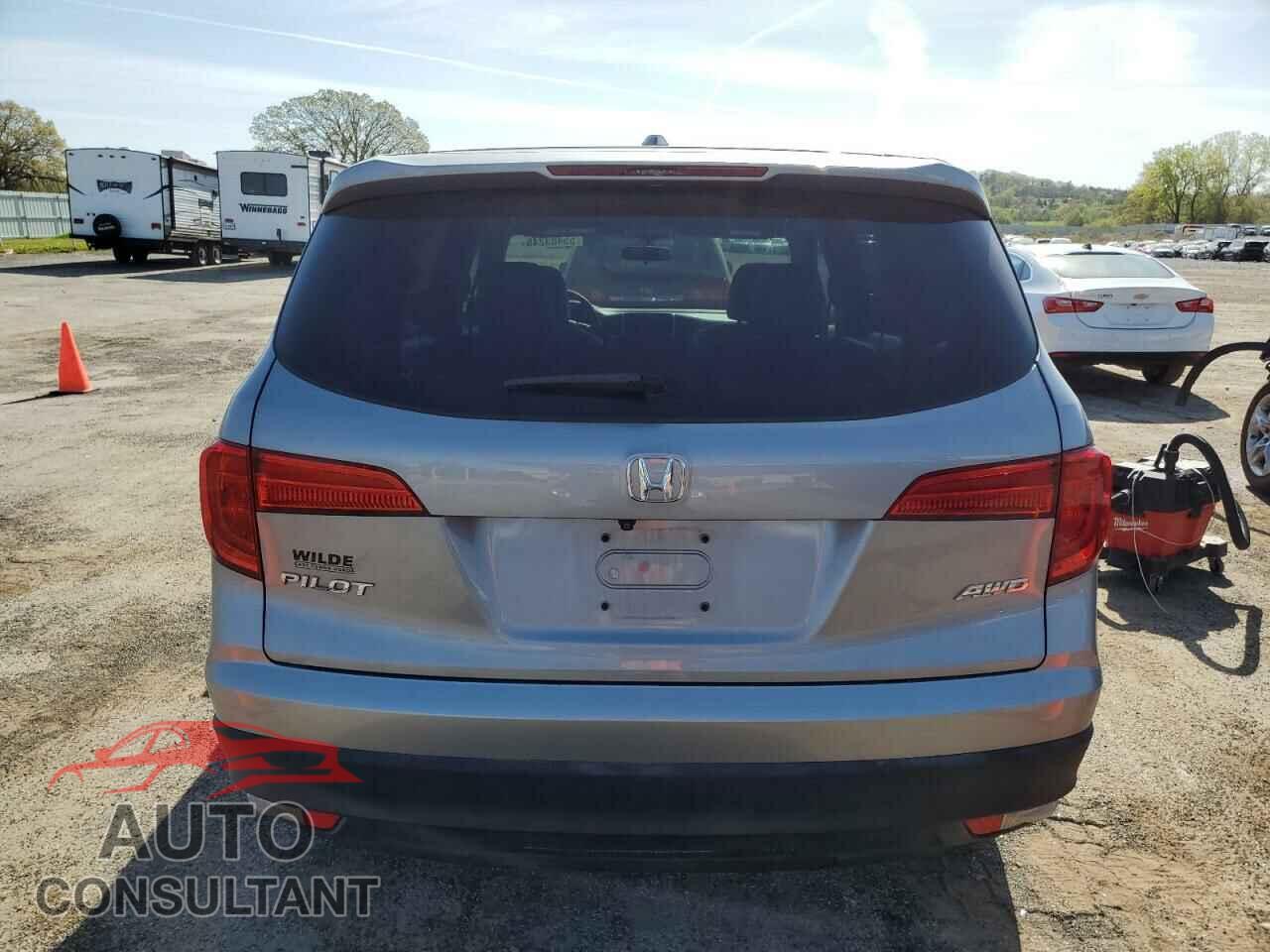 HONDA PILOT 2017 - 5FNYF6H39HB068006