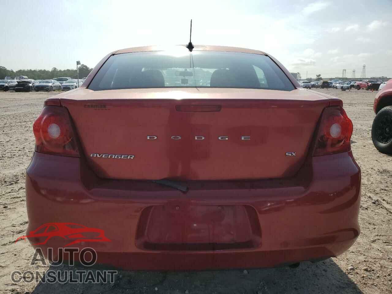 DODGE AVENGER 2012 - 1C3CDZCBXCN219367