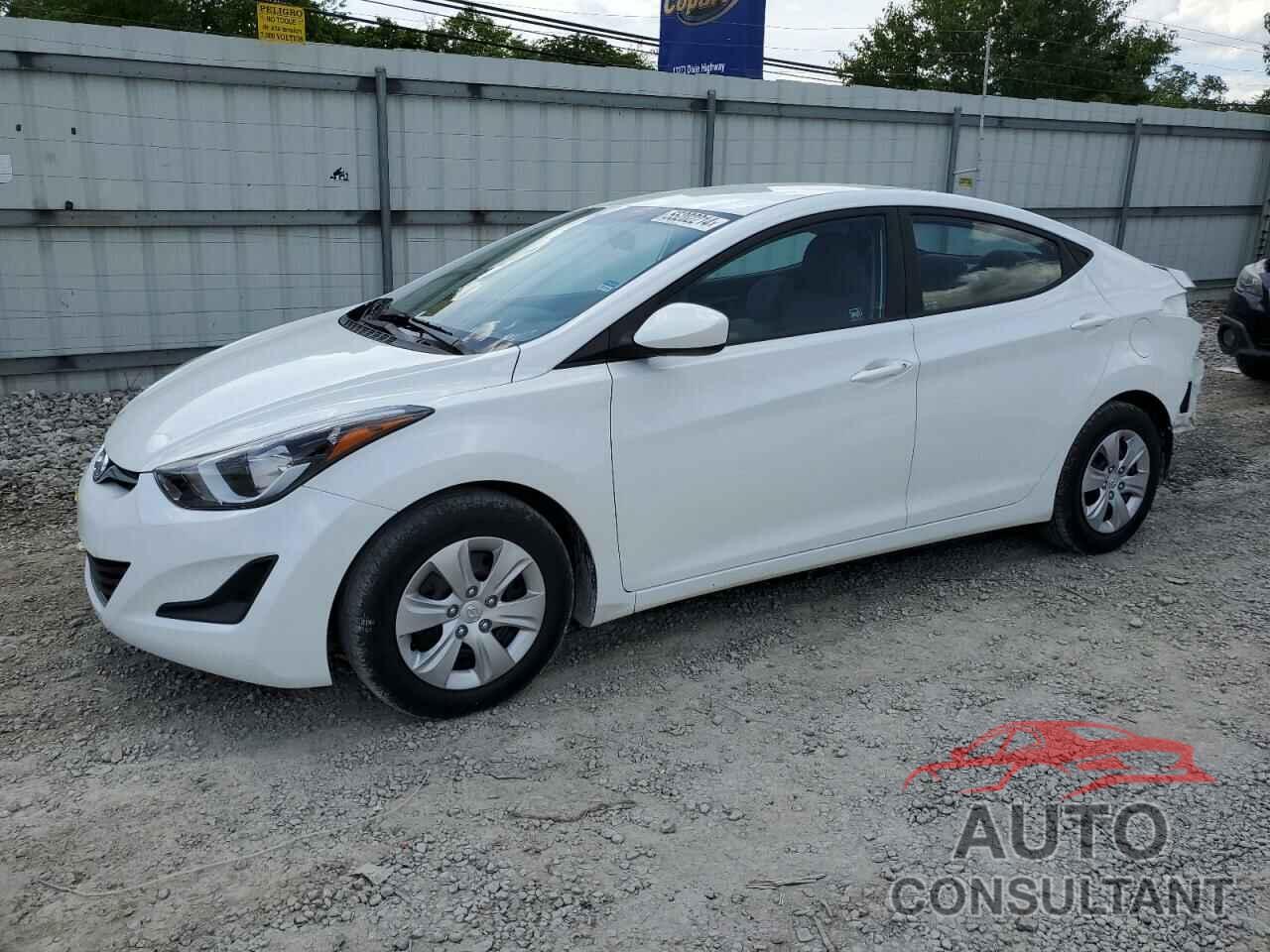 HYUNDAI ELANTRA 2016 - 5NPDH4AE4GH758349