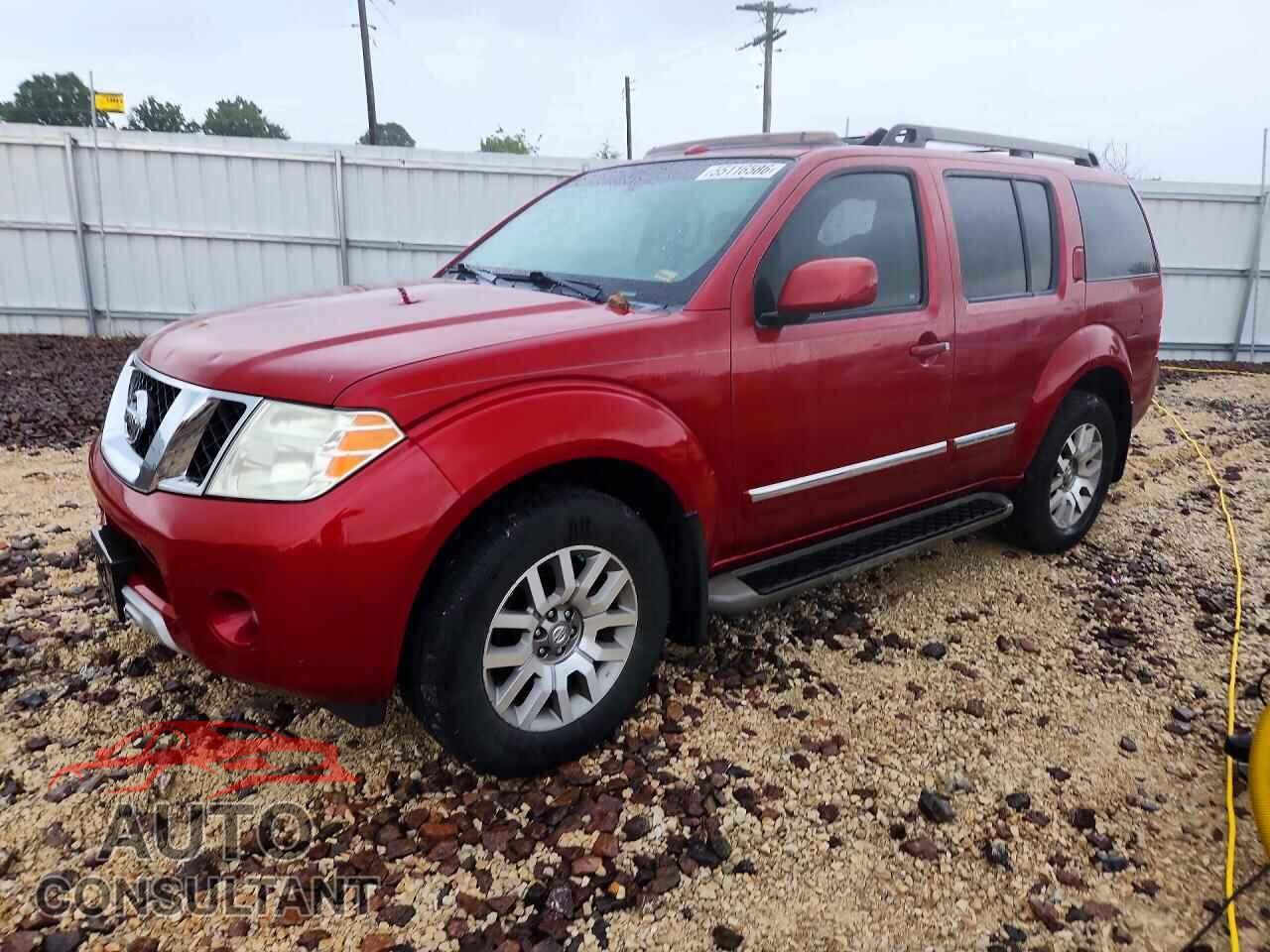 NISSAN PATHFINDER 2011 - 5N1AR1NN3BC623596